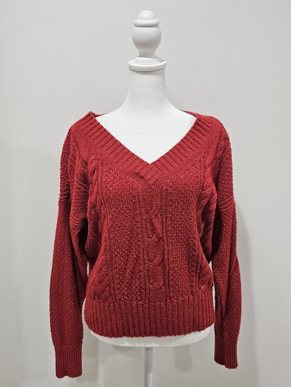 V NECK Knit Sweater